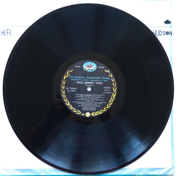 Those Memory Years Vol. 1 - Longines Symphonette Society TMY I-C 12" Vinyl LP - Picture 8 of 10